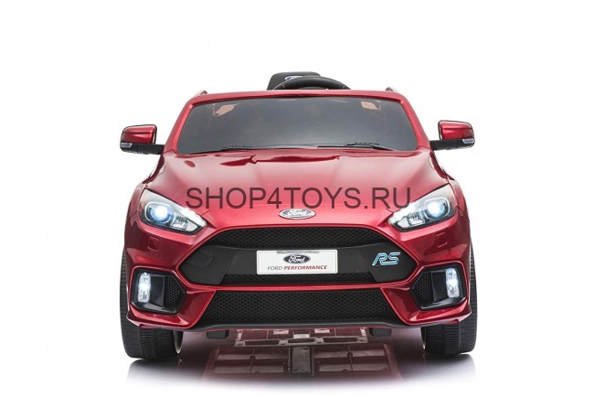 Детский электромобиль Dake Ford Focus RS Wine Red 12V 2.4G - F777-RED