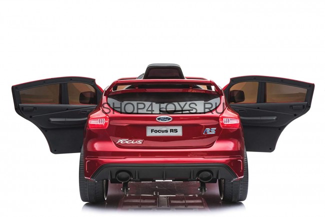 Детский электромобиль Dake Ford Focus RS Wine Red 12V 2.4G - F777-RED