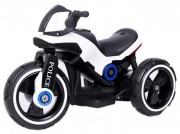 Детский мотоцикл на аккумуляторе Y-MAXI Police White - SW198A-WHITE Детский мотоцикл на аккумуляторе Y-MAXI Police White - SW198A-WHITE