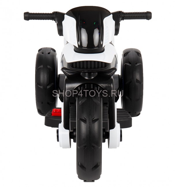 Детский мотоцикл на аккумуляторе Y-MAXI Police White - SW198A-WHITE
