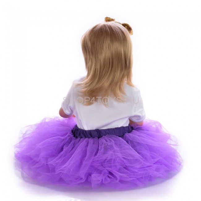 Реборн силиконовая девочка Кира