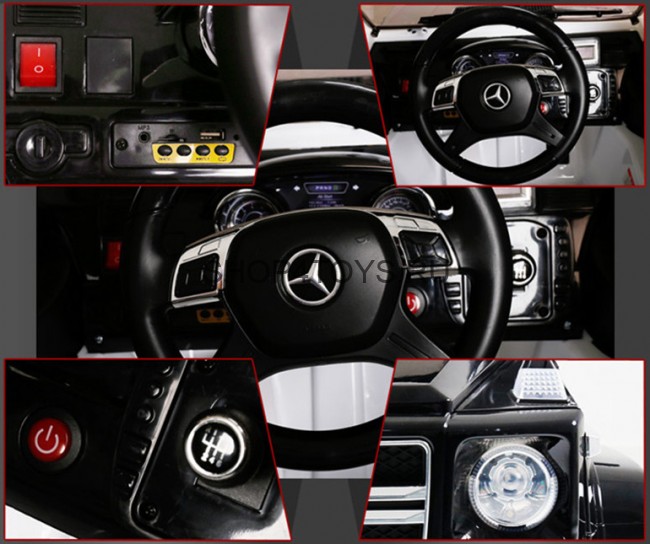 Радиоуправляемый детский электромобиль Merсedes Benz G-63 AMG 12V - HL168