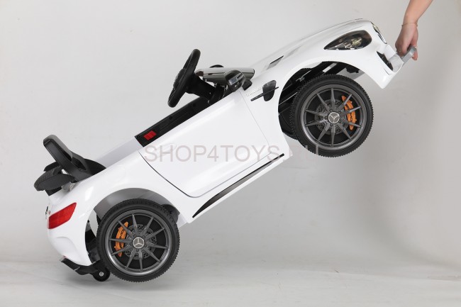 Детский электромобиль Mercedes-Benz GTR AMG 12V - BBH-0006-WHITE