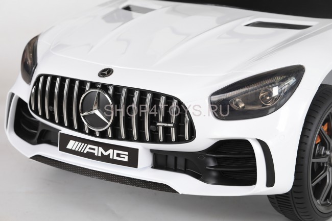Детский электромобиль Mercedes-Benz GTR AMG 12V - BBH-0006-WHITE