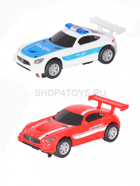 Гоночный трек от сети Mercedes SLS (длина трека 2,5 м, 2 машинки) - MR-01L Гоночный трек от сети Mercedes SLS (длина трека 2,5 м, 2 машинки) - MR-01L