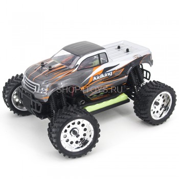 Радиоуправляемый внедорожник HSP Electric Off-Road KidKing 4WD 1:16 - 94186-18693 - 2.4G Трековая модель внедорожника на радиоуправлении с электродвигателем серии 380.