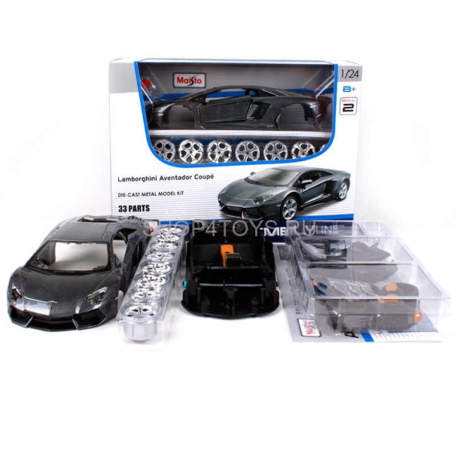Сборная металлическая модель Maisto Lamborghini Aventador Coupe 1:24 - 39900 Сборная металлическая модель Maisto Lamborghini Aventador Coupe 1:24 - 39900