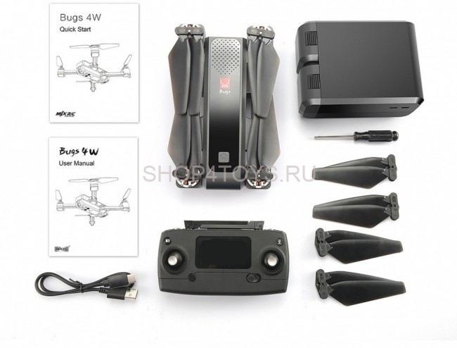 Квадрокоптер MJX Bugs B4W WiFi FPV GPS с сумкой - MJX-B4W-BAG