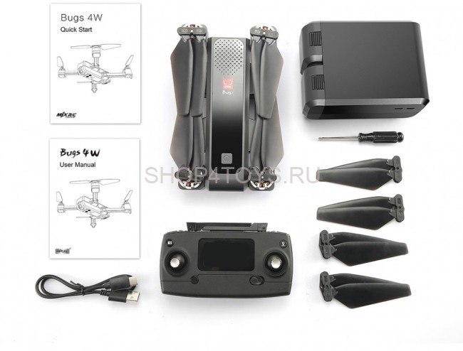 Квадрокоптер MJX Bugs B4W WiFi FPV GPS с сумкой - MJX-B4W-BAG