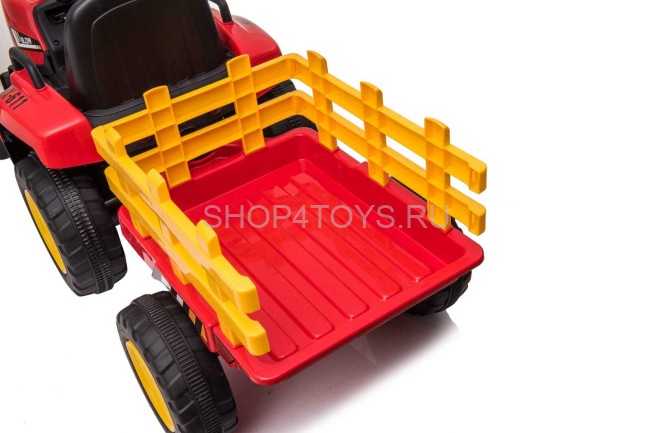 Детский электромобиль XMX трактор с ковшом и прицепом (красный, EVA, пульт, 12V) - XMX611U-RED Детский электромобиль XMX трактор с ковшом и прицепом (красный, EVA, пульт, 12V) - XMX611U-RED