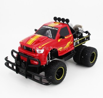 Радиоуправляемая машина джип 6х6 YED Red Fire TG-4 Truck - YE81403 Радиоуправляемая машина джип 6х6 YED Red Fire TG-4 Truck - YE81403 - это джип пикап на радиоуправлении (красный) со звуковыми эффектами, прекрасно чувствует себя на любом бездорожье.
