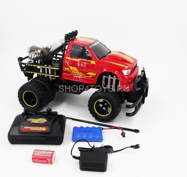 Радиоуправляемая машина джип 6х6 YED Red Fire TG-4 Truck - YE81403 Радиоуправляемая машина джип 6х6 YED Red Fire TG-4 Truck - YE81403