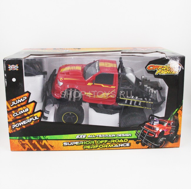 Радиоуправляемая машина джип 6х6 YED Red Fire TG-4 Truck - YE81403 Радиоуправляемая машина джип 6х6 YED Red Fire TG-4 Truck - YE81403