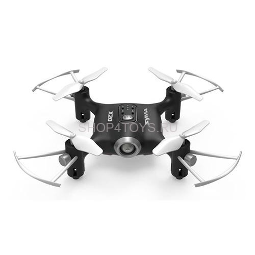 Радиоуправляемый квадрокоптер Syma X20 Pocket Black 2.4G - X20-B Радиоуправляемый квадрокоптер Syma X20 Pocket Black 2.4G - X20-B