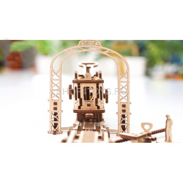 Деревянный 3D конструктор Ugears "Трамвайная линия" - 70020