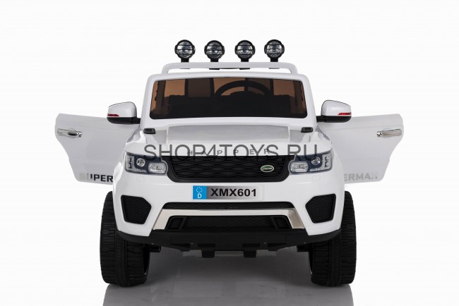 Детский электромобиль Range Rover Sport White 4WD 12V 2.4G - XMX601
