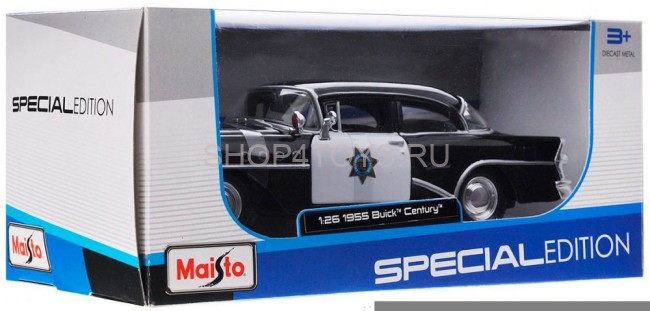 Металлическая модель Maisto Buick Century 1955 1:26 - 31900 Металлическая модель Maisto Buick Century 1955 1:26 - 31900
