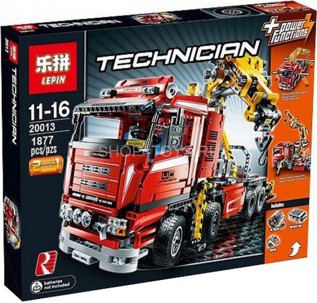 Конструктор XINGBAO Technics 20013 Грузовой кран - Technic 8258 Конструктор XINGBAO Technics 20013 Грузовой кран - Technic 8258