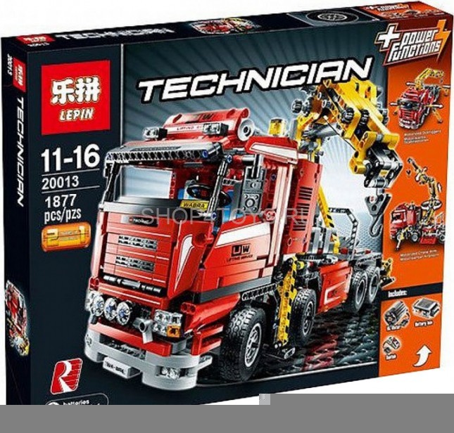 Конструктор XINGBAO Technics 20013 Грузовой кран - Technic 8258 Конструктор XINGBAO Technics 20013 Грузовой кран - Technic 8258