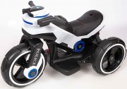 Детский мотоцикл на аккумуляторе Y-MAXI Police White - SW198B-WHITE Детский мотоцикл на аккумуляторе Y-MAXI Police White - SW198B-WHITE