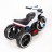 Детский мотоцикл на аккумуляторе Y-MAXI Police White - SW198B-WHITE