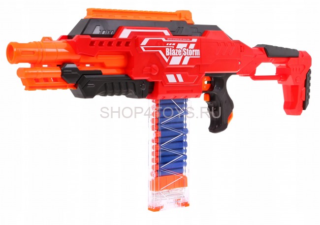 Автомат с мягкими пулями на батарейках "BlazeStorm" - ZC7100 Автомат с мягкими пулями на батарейках "BlazeStorm" - ZC7100