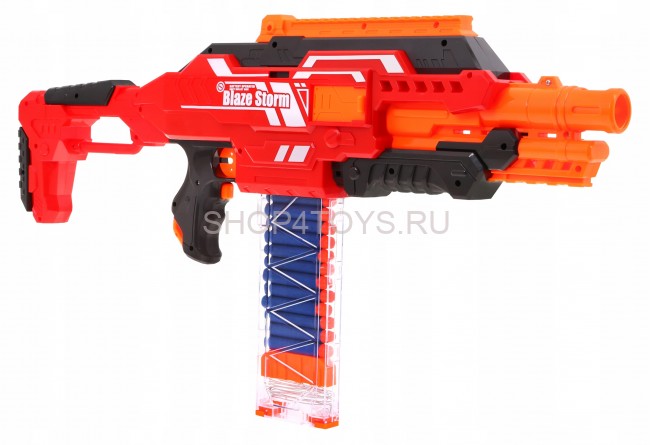 Автомат с мягкими пулями на батарейках "BlazeStorm" - ZC7100 Автомат с мягкими пулями на батарейках "BlazeStorm" - ZC7100