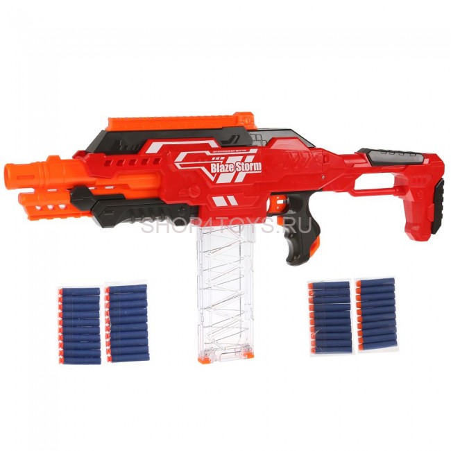 Автомат с мягкими пулями на батарейках "BlazeStorm" - ZC7100 Автомат с мягкими пулями на батарейках "BlazeStorm" - ZC7100