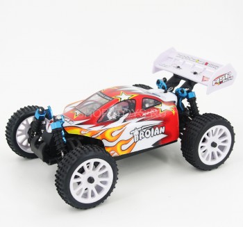 Радиоуправляемая багги HSP Troian 4WD 1:16 - 94185-18502 - 2.4G Полноуправляемая полноприводная модель электро багги с двигателем RC 380.