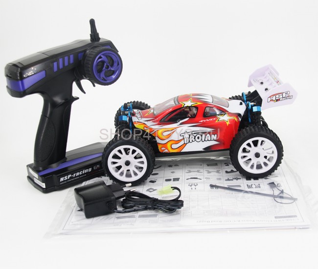 Радиоуправляемая багги HSP Troian 4WD 1:16 - 94185-18502 - 2.4G