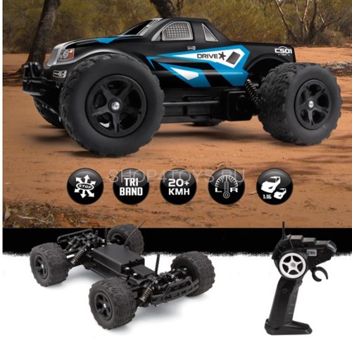 Радиоуправляемая трагги GD Moto RC Truggy 1:16 - 30601 Радиоуправляемая трагги GD Moto RC Truggy 1:16 - 30601