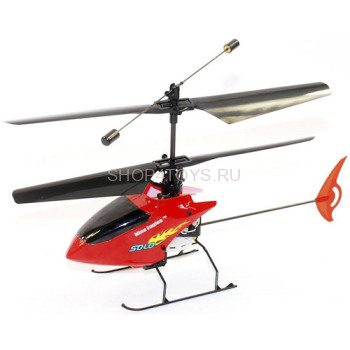 Радиоуправляемый вертолет Nine Eagles Solo 210A Red 2.4 GHz RTF - NE30221024244 Миниатюрная радиоуправляемая модель вертолета соосной схемы Solo, от Nine Eagle, аналогичная известной модели E-flite Blade mCX!