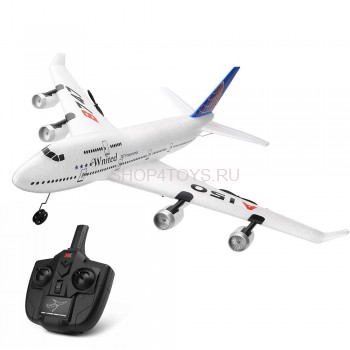 Радиоуправляемый самолет B747 XK A150 2.4G RTF - A150-B747 Радиоуправляемый самолет B747 XK A150 2.4G RTF - A150-B747