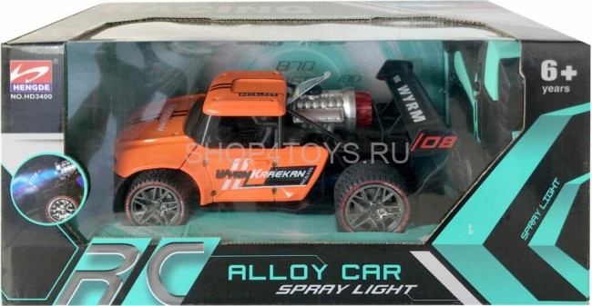 Радиоуправляемый спортивный пикап (оранжевый, пар) 2.4G - HD3400-ORANGE