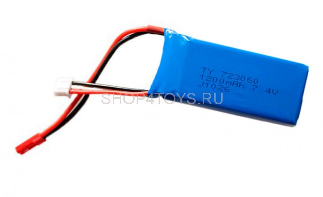 Аккумулятор Li-Po 7.4V 1200mAh - V666-09