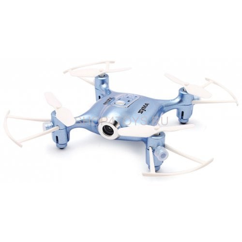 Радиоуправляемый квадрокоптер Syma X21W Blue FPV 720P Wifi Camera 2.4G - X21W-B Радиоуправляемый квадрокоптер Syma X21W Blue FPV 720P Wifi Camera 2.4G - X21W-B