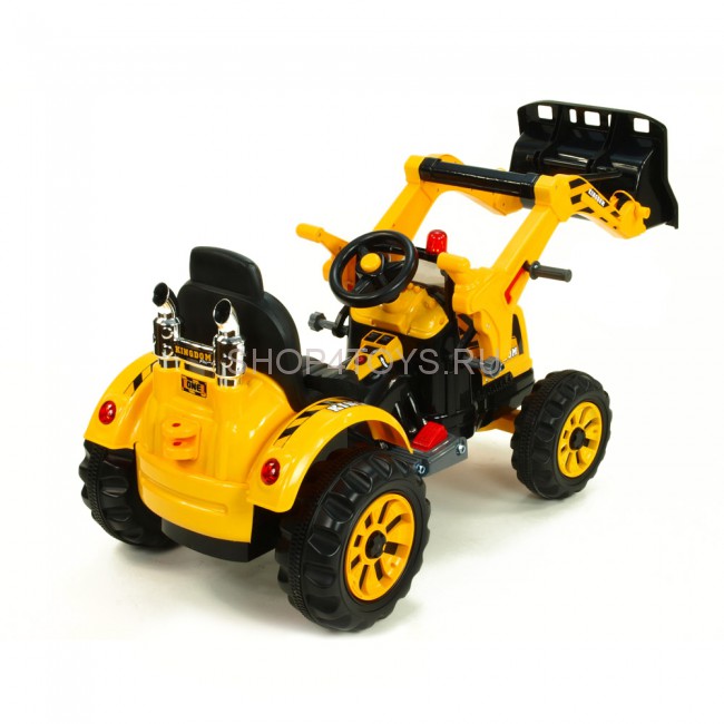 Детский электромобиль трактор на аккумуляторе 12V / желтый - JS328A-Y Детский электромобиль трактор на аккумуляторе 12V / желтый - JS328A-Y