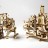 Деревянный 3D конструктор Ugears "Фабрика Роботов" - 70039