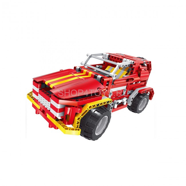 Радиоуправляемый конструктор QiHui "Пожарная машина" (472 детали) - QH8002 Радиоуправляемый конструктор QiHui "Пожарная машина" (472 детали) - QH8002