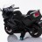 Детский электромобиль мотоцикл BMW K1200GT Black 12V - XMX316-BLACK