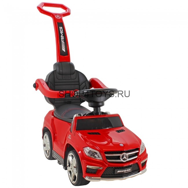 Детский электромобиль - каталка Mercedes GL63 AMG Red LUXURY - SXZ1578-H