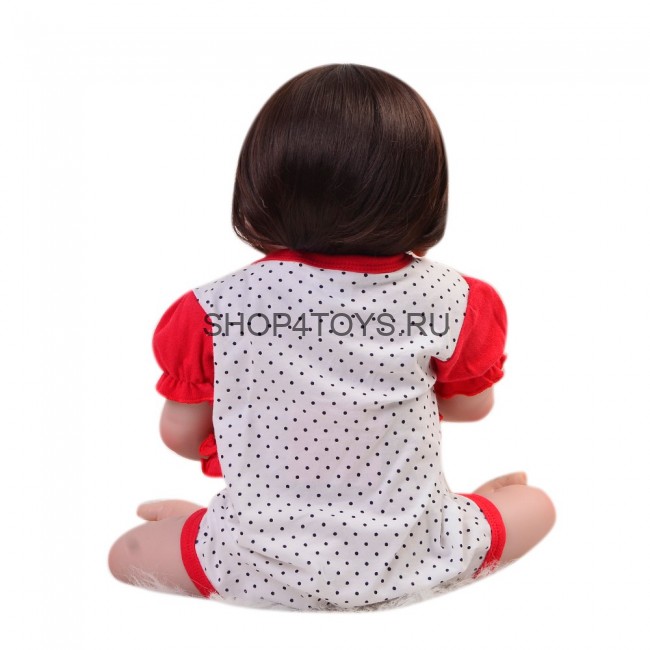 Кукла реборн силиконовая девочка Валя
