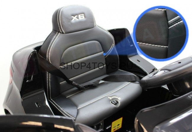 Радиоуправляемый детский электромобиль Джип BMW X6 12V - JJ258 Радиоуправляемый детский электромобиль Джип BMW X6 12V - JJ258