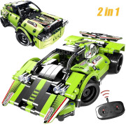 Конструктор Qihui Гоночные автомобили (2в1, пульт, 335 деталей) - QH8020