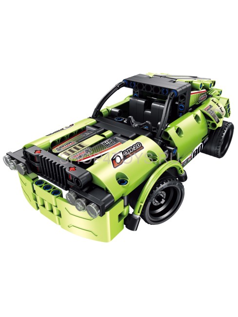 Конструктор Qihui Гоночные автомобили (2в1, пульт, 335 деталей) - QH8020