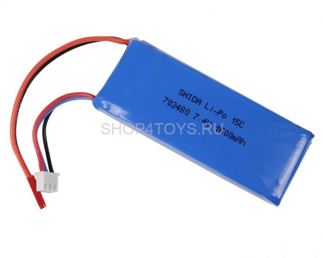 Аккумулятор Li-Po 7.4V 1600mAh - V323-09