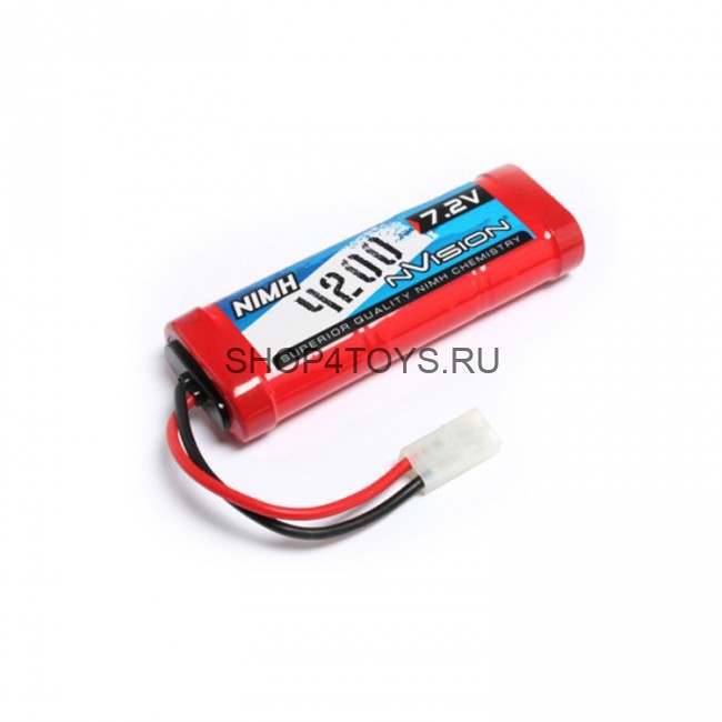 Аккумулятор nVision NiMh 7.2V 4200mAH HSP - NV1002 Аккумулятор nVision NiMh 7.2V 4200mAH HSP - NV1002