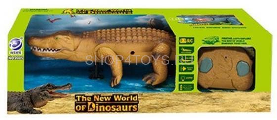 Радиоуправляемый коричневый крокодил со световым эффектами RuiCheng - 9985-B Радиоуправляемый коричневый крокодил со световым эффектами RuiCheng - 9985-B