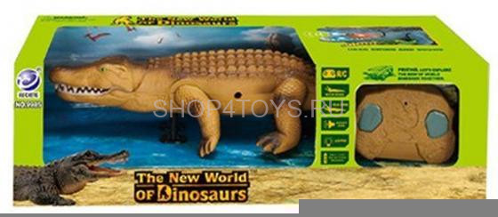 Радиоуправляемый коричневый крокодил со световым эффектами RuiCheng - 9985-B Радиоуправляемый коричневый крокодил со световым эффектами RuiCheng - 9985-B