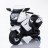 Детский электромобиль мотоцикл BMW K1200GT White 12V - XMX316-WHITE